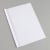 Thermobindemappe A4, Lederkarton, 15 Blatt, weiß | 1,5 mm | 230 g/m²
