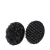 Pastilles auto-agrippantes sur feuille, set de boucle et crochet 13 mm | noir
