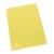 Chemises en coin pour format A4,, sérigraphie PP | 120 µm | nervuré | 1 couleur | Sérigraphie | jaune