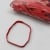Elastiques en caoutchouc, rouge 100 mm | 10 mm