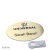 Porte-badges aluline-plus® alu-complete 65 x 43 mm | or | smag® aimant