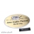 Porte-badges polar® alu-print 65 x 43 mm | or | Epingle en acier inoxydable