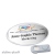 Namensschilder aluline-plus® alu-print 65 x 43 mm | silber | smag® Magnet