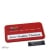 Porte-badges office color-print rouge | Epingle en acier inoxydable