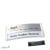 Porte-badges polar® alu-print 65 x 30 mm | transparent | argent | Epingle en acier inoxydable