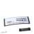 Porte-badges polar® quick-print 64 x 22 mm | Epingle en acier inoxydable | anthracite