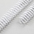 Spiralbinderücken, Plastikspiralen, DIN A4, 4:1 Teilung 6 mm | weiß
