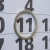 Aimants en forme d'anneau comme curseur de date pour calendriers de table, néodyme, N40, nickelés, avec ronds métalliques assortis 25 mm | 20 mm