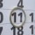 Aimants en forme d'anneau comme curseur de date pour calendriers de table, néodyme, N40, nickelés, avec ronds métalliques assortis 30 mm | 25 mm