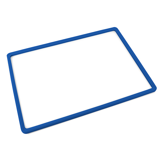 DIN A3-Format Klemmbrett kunststoffüberzogen blau 